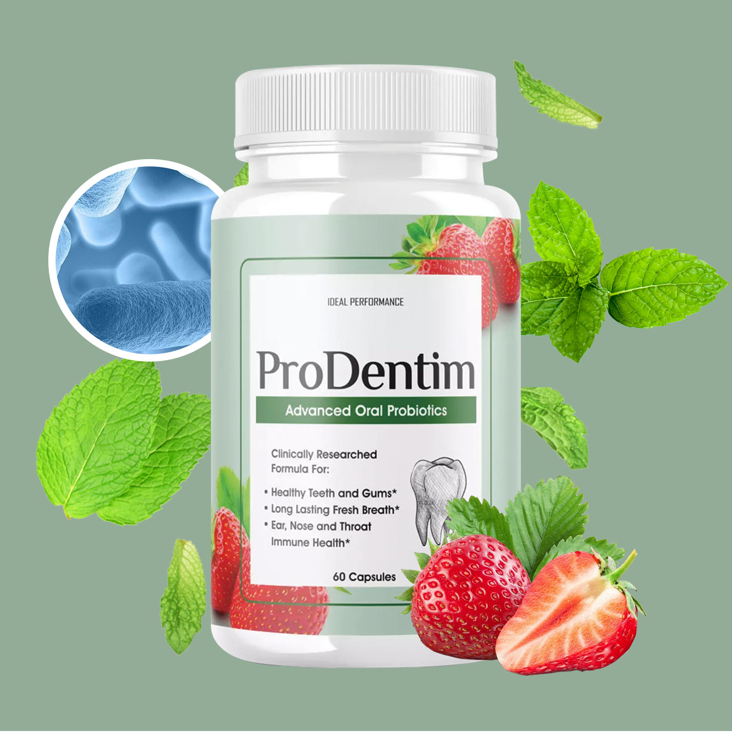 Teeth Whitening Enzymes - Gelişmiş Ağız Probiyotikleri - Nefesi Tazeleştirir,