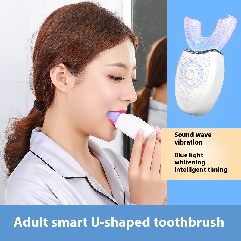 Teeth Whitening Session - Yetişkinler için Elektrikli U Şekilli Diş