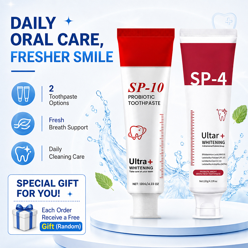 Teeth Whitening Enzymes - SP-10 ve SP-4 Probiyotik Beyazlatıcı Diş