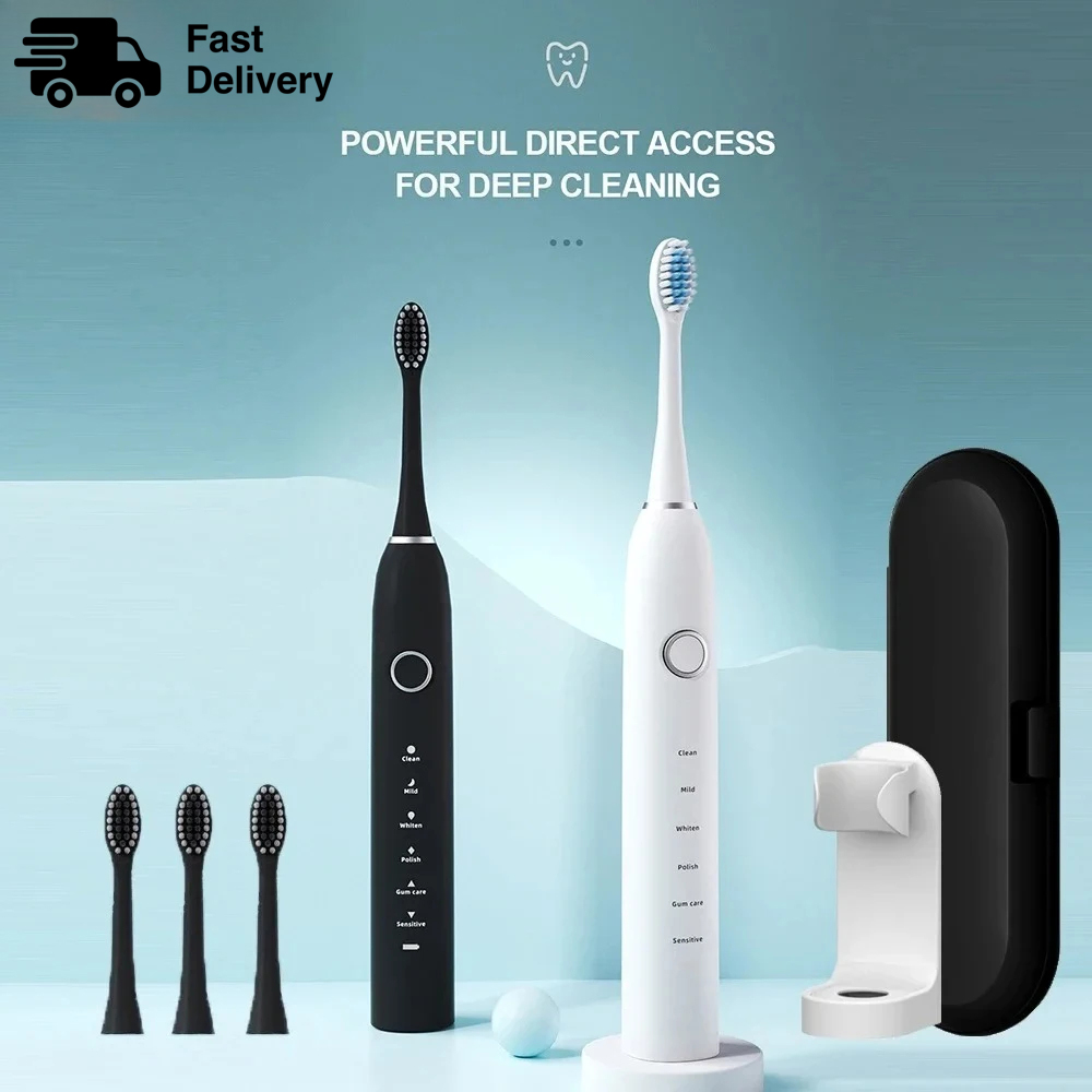 Teeth Whitening Session - KLXKLX Sonic Elektrikli Diş Fırçası IPX7