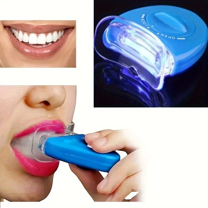 Teeth Whitening Video - LED Diş Beyazlatma Işık Beyazlatma Mavi