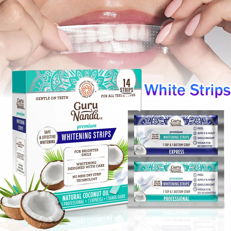 Teeth Whitening Session - 1/2/3 kutu hindistan cevizi yağı beyaz