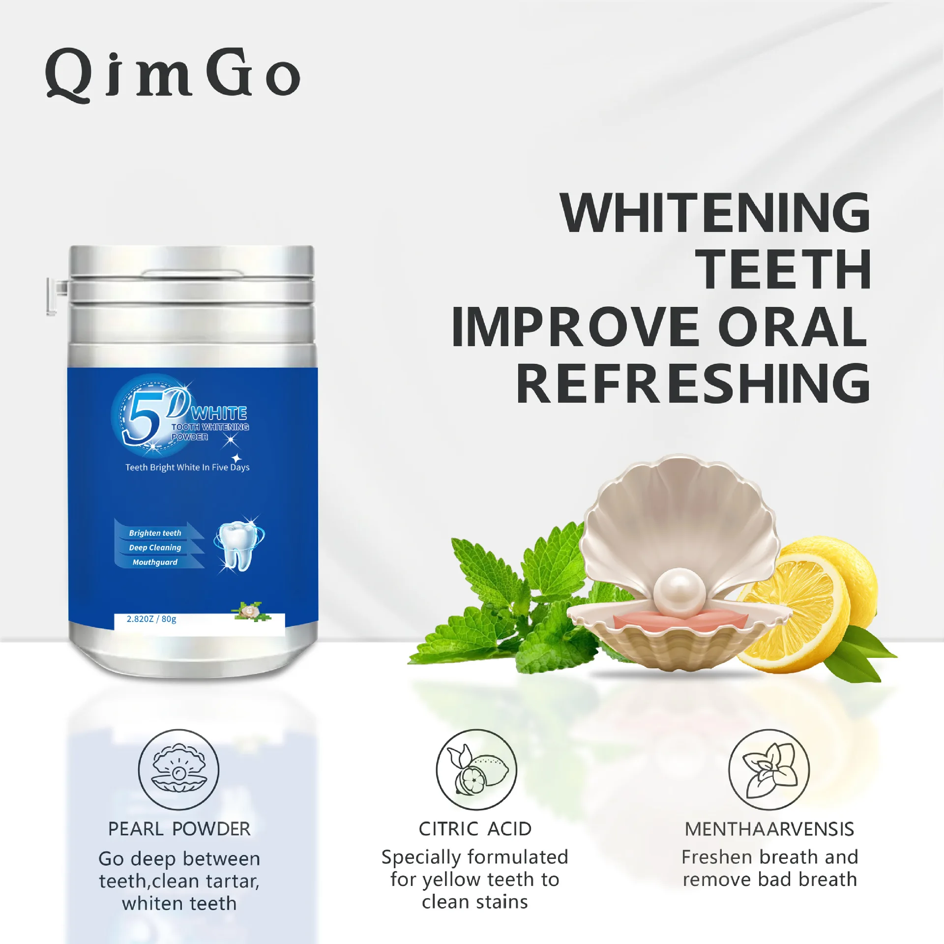 5D 80g Mavi Enzim Diş Beyazlat - Teeth Whitening Enzymes incelemesi ve fiyatı
