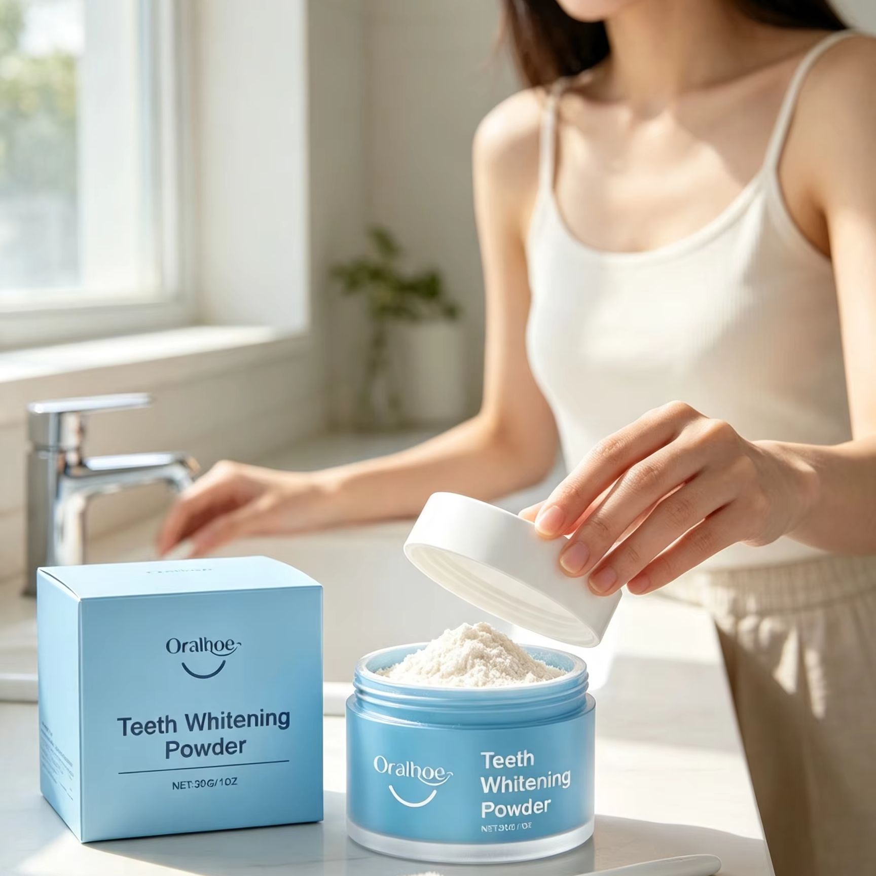 Oralhoe Diş Tozu, Dişleri Fırç - Teeth Whitening Near Me incelemesi ve fiyatı