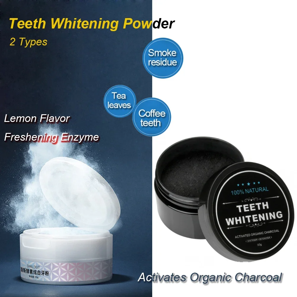 2 Tip Diş Beyazlatma Tozu Doğa - Teeth Whitening Enzymes incelemesi ve fiyatı